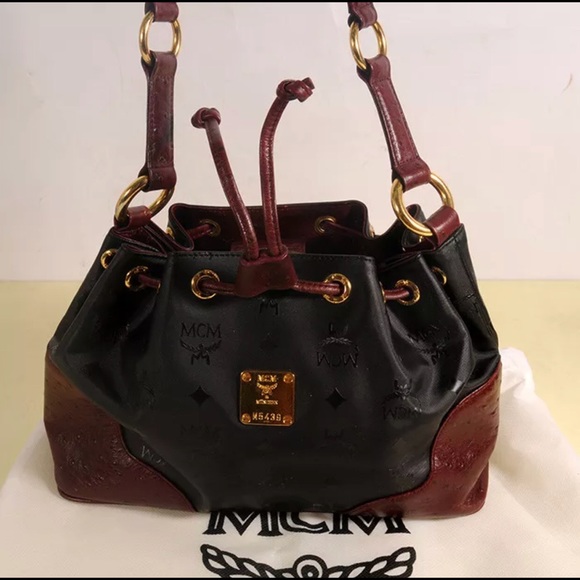 authentic MCM bag Honshu Drawstring Bag - Picture 2 of 8